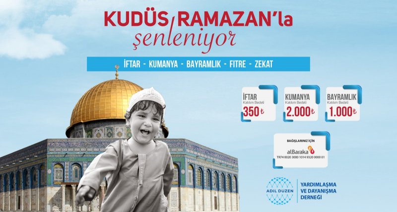 Kudüs Ramazanla Şenleniyor